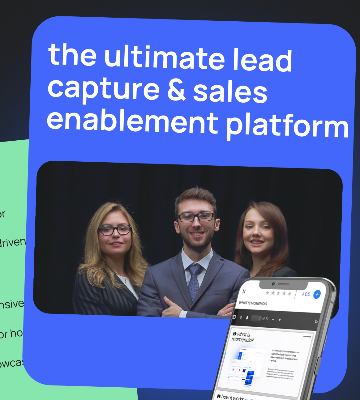 The Ultimate Lead Capture & Sales Enablement Platform